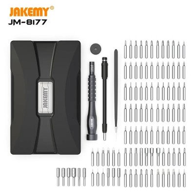 Набір викруток JAKEMY JM-8177 пластиковий пінал, 106 одиниць