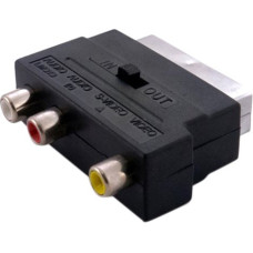 Перехідник SCART на RCA з перемикачем напряму сигналу