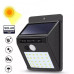 Ліхтар світильник на стіну Solar 609-48 LED сонячна панель + датчик руху