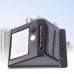 Ліхтар світильник на стіну Solar 609-48 LED сонячна панель + датчик руху