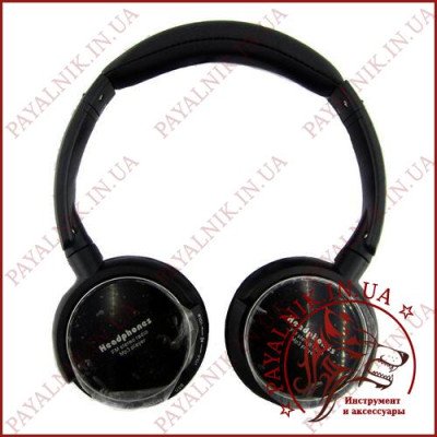 Наушники HEADPHONES Micro SD player, FM stereo radio