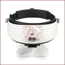 Бінокулярна лупа окуляри MG81001-G, Led підсвічування, змінні лінзи, зручне кріплення Бінокулярна лупа окуляри MG81001-G, Led підсвічування, змінні лінзи, зручне кріплення