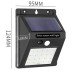 Ліхтар світильник на стіну Solar 609-48 LED сонячна панель + датчик руху