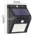 Ліхтар світильник на стіну Solar 609-48 LED сонячна панель + датчик руху